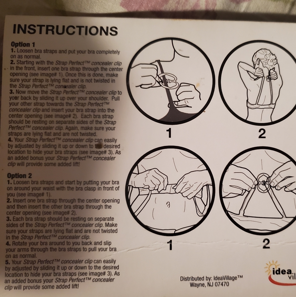 Strap Perfect Instant Racerback Bra Clip 3-Set - Picture 3 of 3